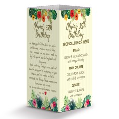 6x4 Full Color Table Tents - 4 Sided