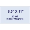 Magnet - 8.5x11 Square Corners - 20 mil