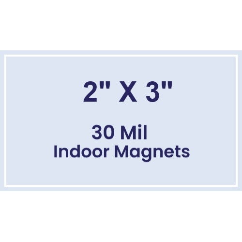 Magnet- 2x3 Square Corners - 30 Mil