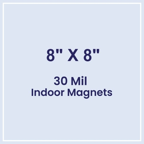 Magnet - 8x8 Square Corners - 30 Mil