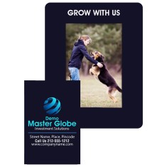 Custom 3.5x4.5 Picture Frame Rectangle Punch Magnets 30 Mil