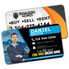 2x3.5 Business Card- Round Corners Indoor Magnets - 30 Mil 