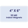 4x6 Round Corners Indoor Magnets - 30 Mil