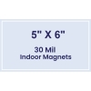 5x6 Square Corners Indoor Magnets - 30 Mil