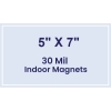 5x7 Square Corners Indoor Magnets - 30 Mil