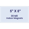 5x8 Square Corners Indoor Magnets - 30 Mil