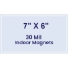 7x6 Square Corners Indoor Magnets - 30 Mil