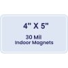 4x5 Round Corners Indoor Magnets - 30 Mil