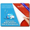 4x5 Round Corners Outdoor Magnets - 30 Mil