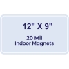 Magnet - 12x9 Round Corners - 20 Mil
