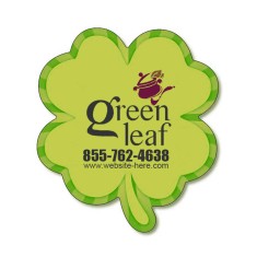 Magnet - 4-Leaf Clover Shape (3x3.38) - 20 Mil