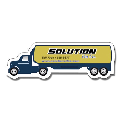 Magnet - Oil Truck Shape (5x1.63) - 30 Mil