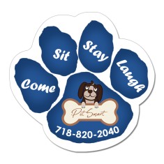 Magnet - Paw Shape (3.25x3.13) - 30 Mil - Outdoor Safe