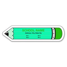 Magnet - Pencil Shape (4x1) - 30 Mil - Outdoor Safe