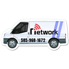 Magnet - Sprinter Van Shape (4.75x2.21) - 30 Mil - Outdoor Safe