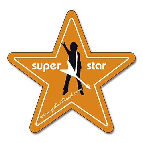 Magnet - Star Shape (3.13x3) - 30 Mil - Outdoor Safe