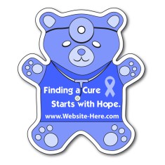 Magnet - Teddy Bear Shape (4x4.63) - 20 mil