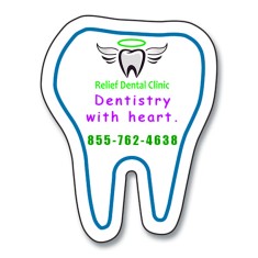 Magnet - Tooth Shape (1.75x2.25) - 20 Mil