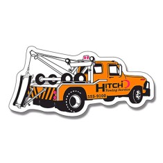Magnet - Tow Truck Shape (4.74x2.29) - 20 Mil