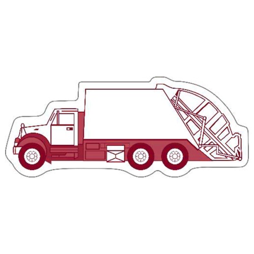 Magnet - Trash Truck Shape (4.25x1.75) - 20 mil