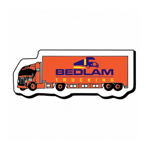 Custom 1.13 x 2.81 inch Truck Shaped Full Color Magnets 