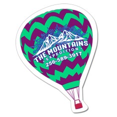 Magnet - Hot-Air Balloon Shape (2.38x3.5) - 30 Mil