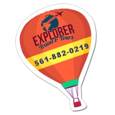 Magnet - Hot-Air Balloon Shape (2.38x3.5) - 20 Mil