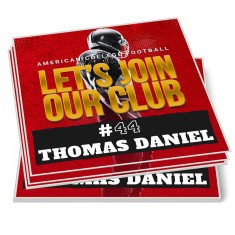 2.5x2.5 Inch Square Full Color Indoor Paper Stickers