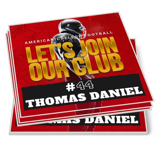 2.5x2.5 Inch Square Full Color Indoor Paper Stickers