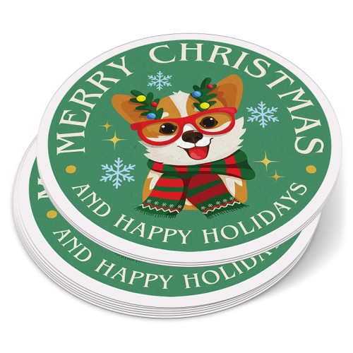 2 Inch Circle Full Color Indoor Paper Stickers