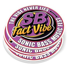 4 Inch Circle Full Color Outdoor Vinyl Stickers
