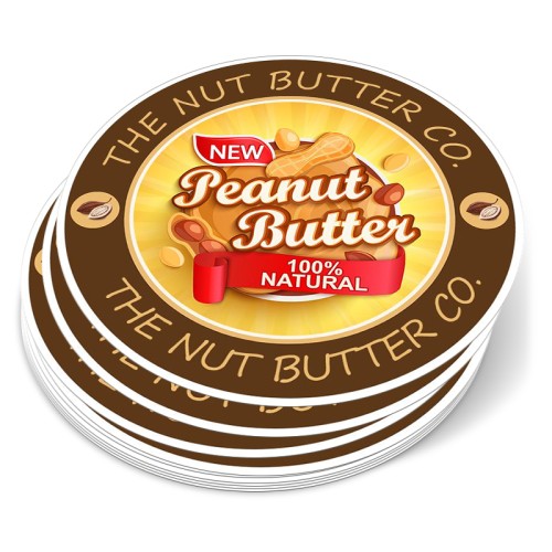 5 Inch Circle Full Color Indoor Paper Stickers