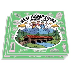 5x5 Inch Square Full Color Indoor Paper Stickers