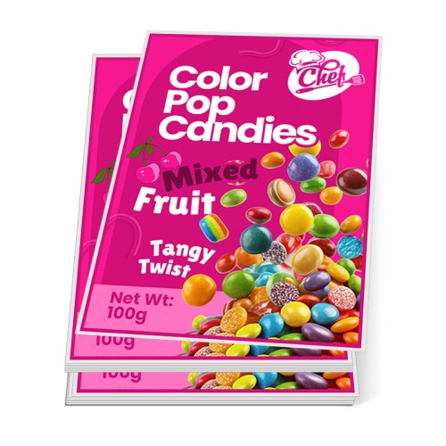 5x7 Inch Rectangle Full Color Indoor Paper Stickers
