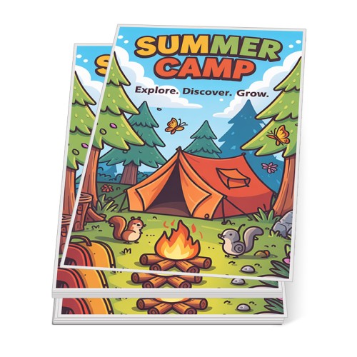 5x7 Inch Rectangle Full Color Outdoor Vinyl Stickers
