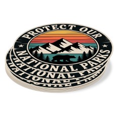 6.5x4.25 Inch Oval Full Color Outdoor Vinyl Stickers