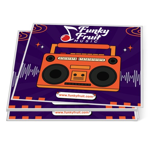 6.75x6 Inch Rectangle Full Color Indoor Paper Stickers