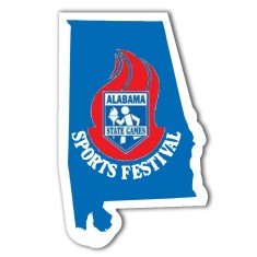 2.26x3.97 Custom Alabama Shaped Magnets 20 Mil