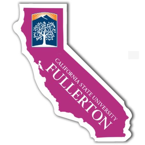 3.28x4 Custom California Shaped Magnets 20 Mil