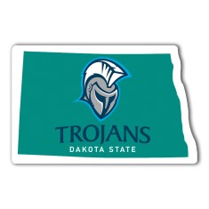 3.49x2.22 Custom North Dakota Shaped Magnets 20 Mil
