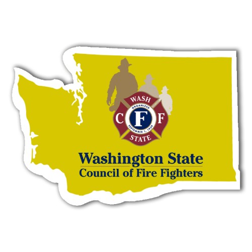 3.49x2.44 Custom Washington Shaped Magnets 20 Mil