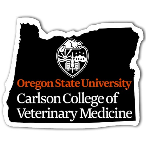 3.5x3 Custom Oregon Shaped Magnets 20 Mil