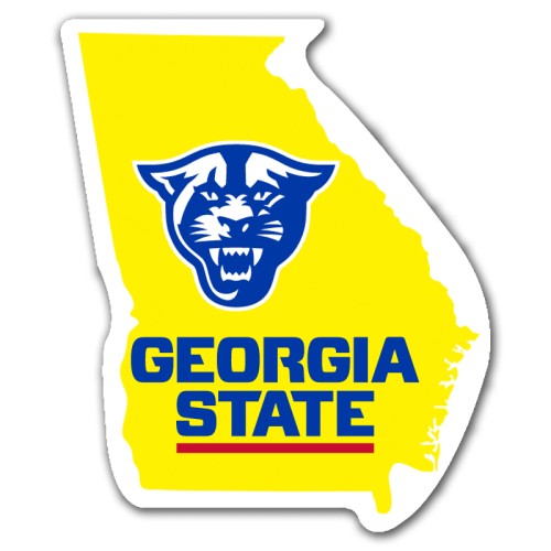 3x3.5 Custom Georgia Shaped Magnets 20 Mil