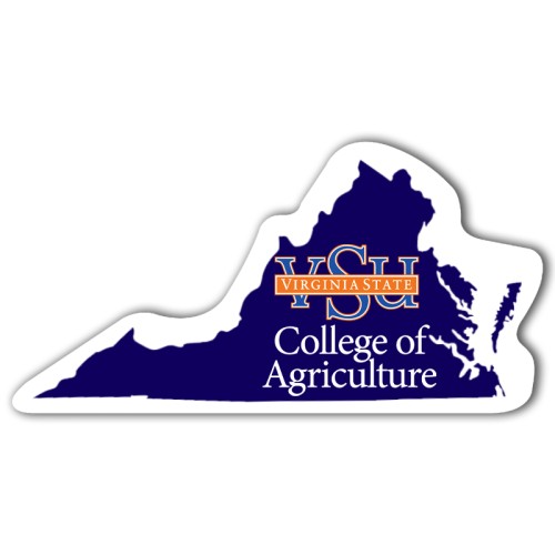 4.44x2.25 Virginia Shaped Magnets 20 Mil