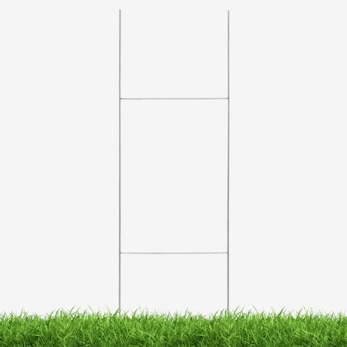 10" x 24"  Yard Sign H-Wire Stakes