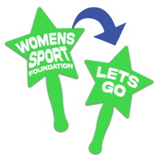 12" Star Shaped Full Color Rally Signs - Two Side