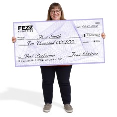18" x 36" Economy Big Checks