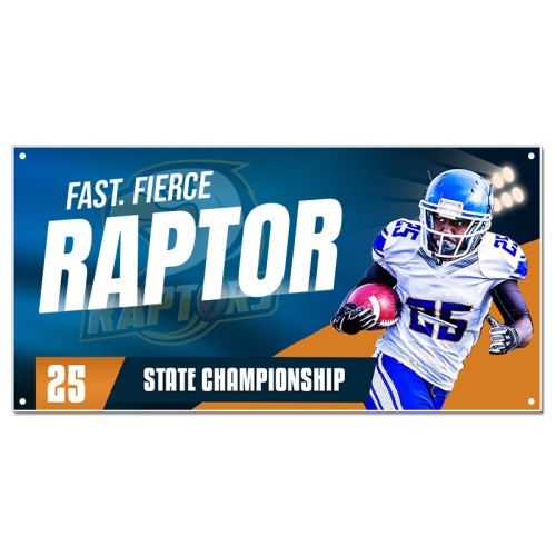 24" x 12" Full Color Fence Signs