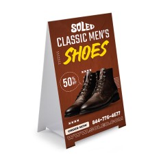 28"x22" Coroplast A-Frame Signs