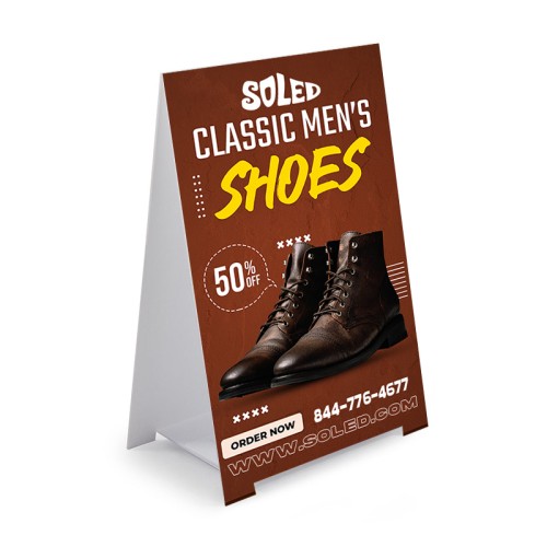 28"x22" Coroplast A-Frame Signs